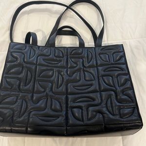 Telfar x Moose Knuckles Large Leather Bag!